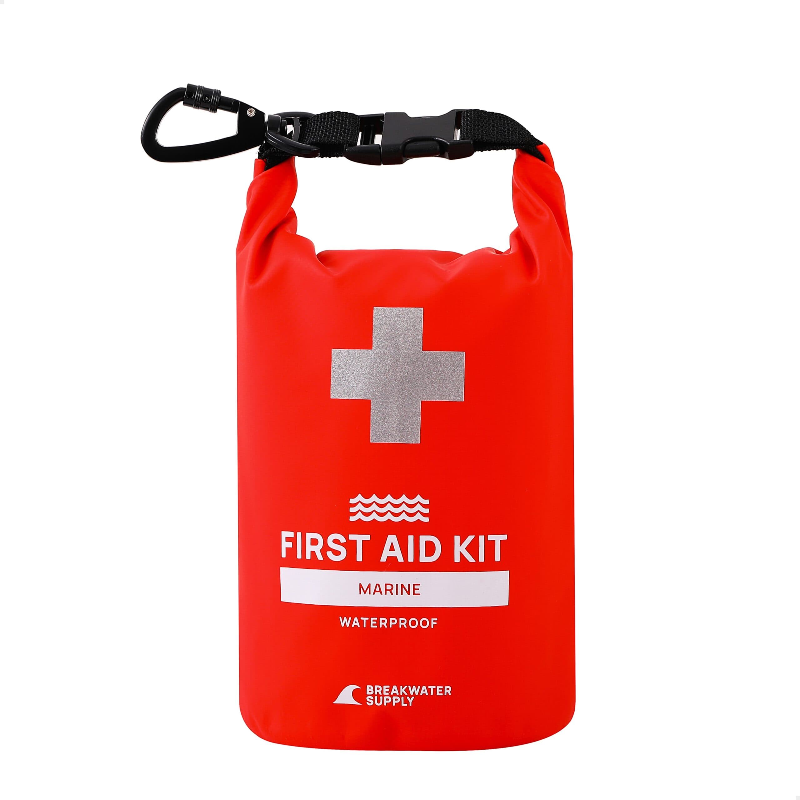 Breakwater Supply Waterproof Marine First Aid Kit for Boating
