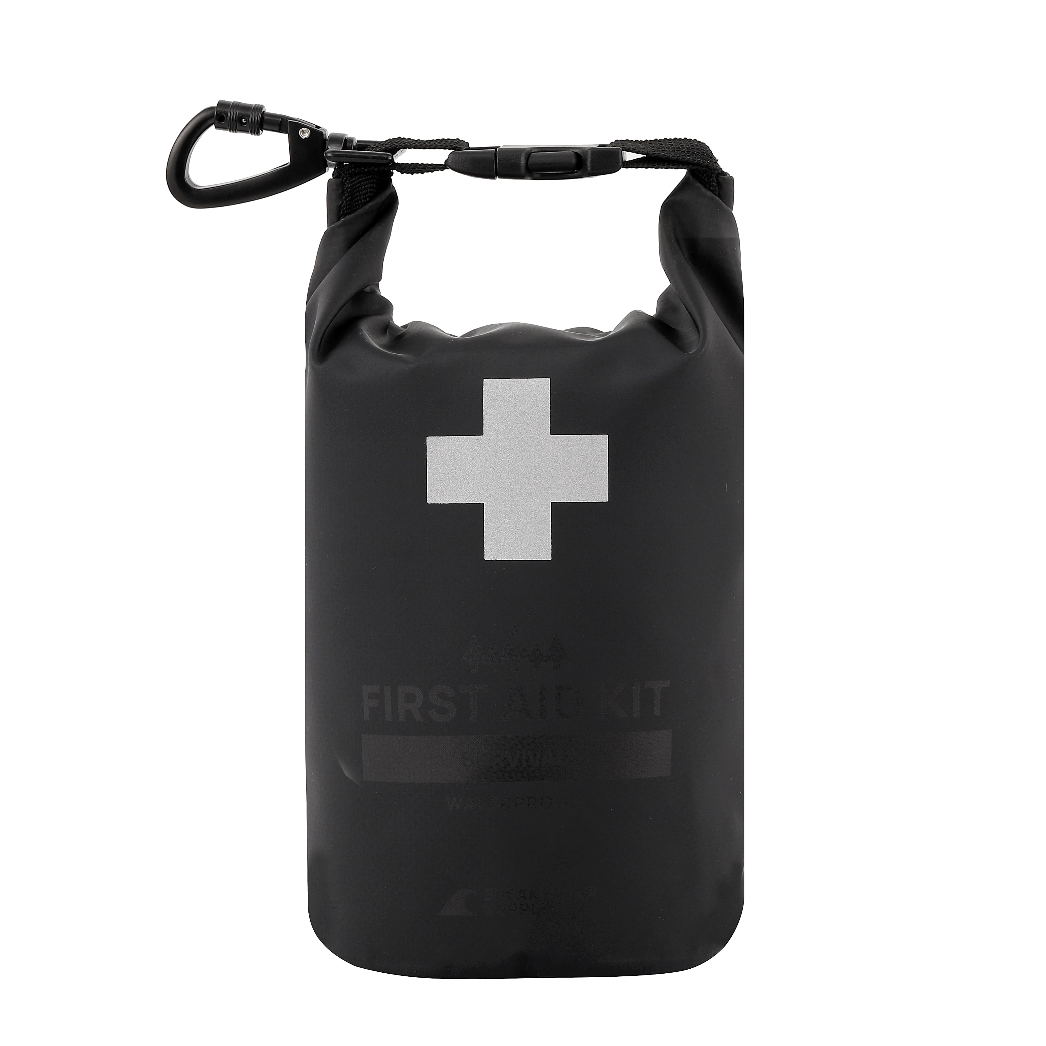Breakwater Supply Waterproof Survival First Aid Kit - Stealth Black