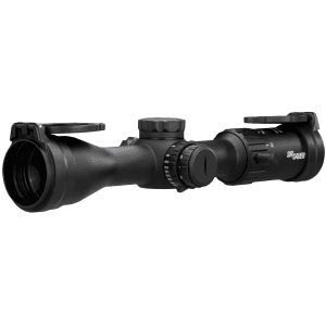 Sig Sauer Whiskey4 2.5-10x42mm Sfp Quadplex Reticle Black