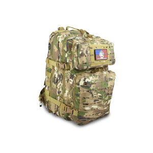 RTAC Large Lasercut MOLLE Backpack w/ Pistol Retention System (CP Camo)