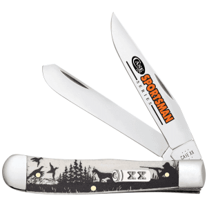 Case Trapper Sportsman Knife Bird Dog Hunter (Natural Bone)