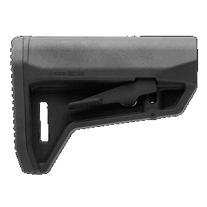 Magpul MAG1242BLK MOE SLM Carbine Stock Black Synthetic for MilSpec ARPlatform