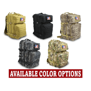 RTAC Large Lasercut MOLLE Backpack w/ Pistol Retention System (CP Camo)