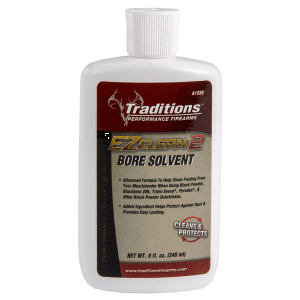 Traditions A1936 EZ Clean 2 Bore Solvent Against Fouling Rust 8 oz Squeeze Bottle