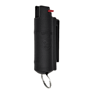 Skyline Quick Action Pepper Spray 16ft Black Belt Clip Keychain