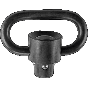 GrovTec US  Heavy Duty Push Button Swivel Black