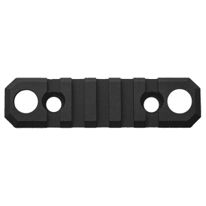 GrovTec 3.1 Inch 5 Slot Picatinny Rail Black Anodized