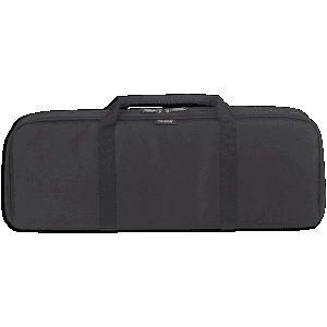 Bulldog Compact Rifle Case - Black Nylon 25 Padding BD476
