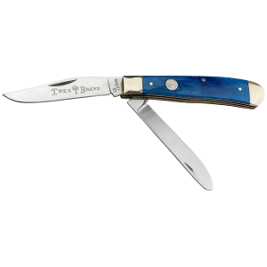 Boker Trapper 2.0 Smooth Blue D2 Steel Clip Point