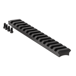Ruger 90671 Ruger American Rifle Picatinny Scope Base Rail  Black Anodized