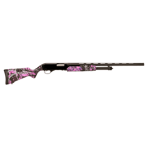 Stevens 320 Field Youth 20GA 22 Inch VR Blued Muddy Girl Camo Shotgun