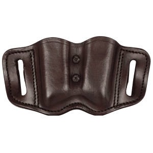 1791 Gunleather Signature Brown Leather Double Mag Holder
