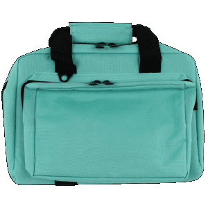 US PeaceKeeper Robbin's Egg Blue Water Resistant 600D Polyester Range Bag with Lockable Heavy Duty Zipper P21102