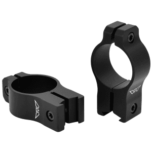 Warne Vapor 1 High Matte Aluminum Dovetail Rings 3/8-11mm
