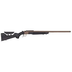 CVA Accura LR-X 50 Cal 30 Rifle with Rail and FDE Cerakote/Black Finish