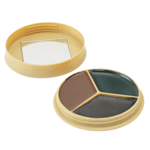 Camo Face Paint Kit Black Brown Dark Green