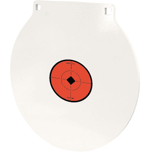 Birchwood Casey 15 White AR500 Steel Gong Target