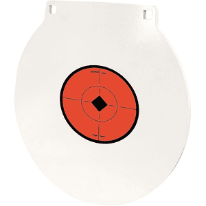 Birchwood Casey 10 Round Steel Target Black/Red/White
