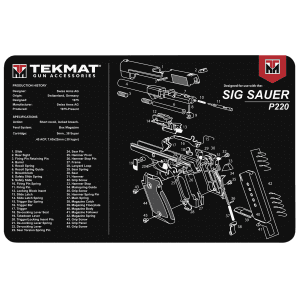 Tekmat Sig Sauer P220 Cleaning and Maintenance Mat