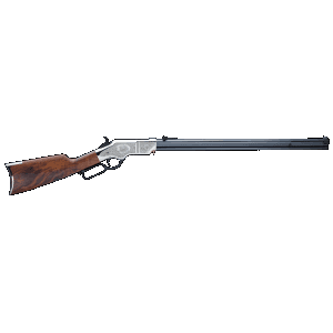 Henry Original 44-40 Win Lever 24.50 13+1 Silver Blued Nickel Plated