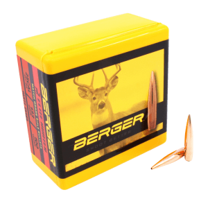 Berger 25 Cal Elite Hunter 133gr Boat Tail 100/Box