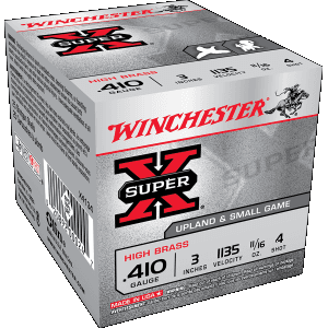 Winchester 410 Gauge 3 11/16 oz 4 Shot 1135 fps (Box)