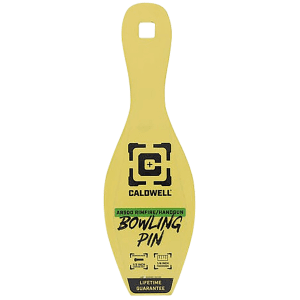 Caldwell AR500 Yellow Bowling Pin Steel Targets