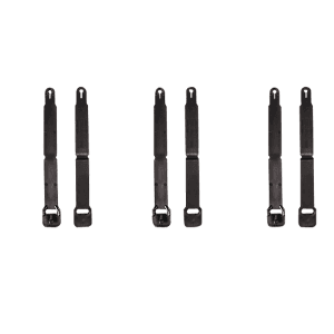 High Speed Gear MOLLE Polymer Short Clips Black