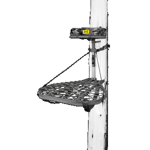 Gray Aluminum Hawk Helium XL HangOn Tree Stand