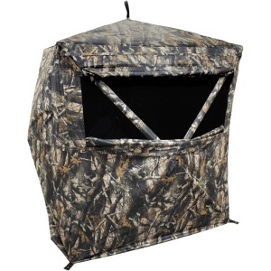 HME Camo 2-Person Pop-Up Ground Blind 150D Water Resistant