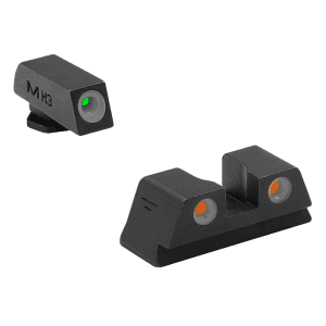 MEPRO Tru-Dot Night Sight Set for Glock 42/43 Black Frame