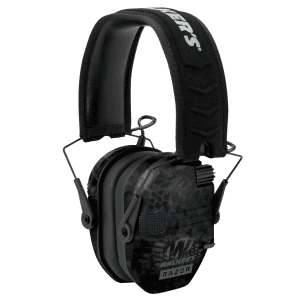 Walkers Game Ear Razor Slim Electronic Ear Muffs (Black Camo)