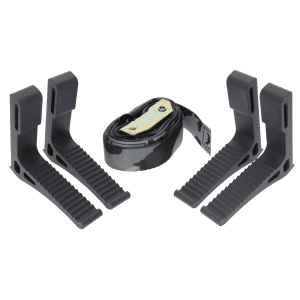 Hawk Monkey Bar Steps Black Aluminum 4 Pack