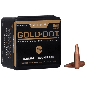 Speer Gold Dot .264 120gr Bonded Soft Point 50ct