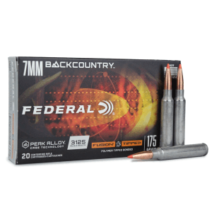Federal Fusion Tipped 7mm Backcountry 175 Gr (Box)