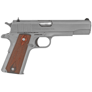 Colt 1911 Government 38 Super 5 9+1 Stainless Steel Rosewood
