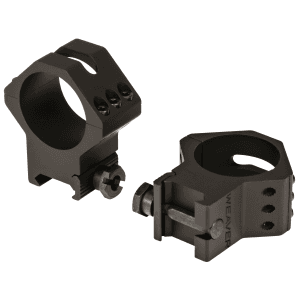 Picatinny High 34mm Matte Weaver 6-Hole Tactical Rings