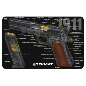 TekMat TEKR171911CA 1911 3D Cutaway Cleaning Mat 11 x 17