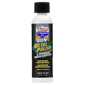 Lucas Oil 10878 Gun Metal Polish  Against Rust and Corrosion 4 oz Bottle