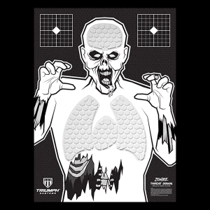 Triumph Systems Threat Down Reactive Splatter Target Zombie 30x22