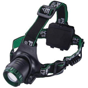 Police Security Flashlights Blackout-R 850 Lumen Led Rechargeable Headlamp