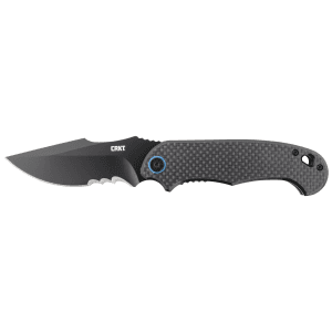 CRKT 7920K P.S.D. 3.63 Folding Recurve Veff Serrated Black Knife 7920K