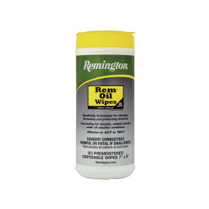 Remington Rem Oil Firearm Lubricant Wipes - 60 Pack