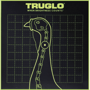 TRUGLO Tru-see Splatter Turkey Hunting Paper Targets  6 Pack (Black/Green)