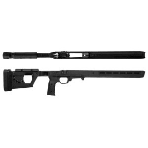 Magpul MAG997BLK Pro 700 Stock Fixed wAluminum Bedding Black Synthetic for Remington 700 SA