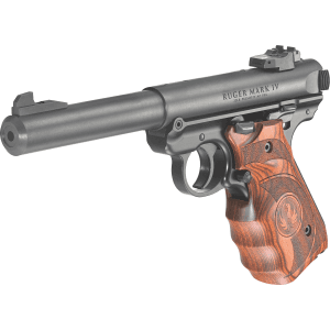 Ruger Mark IV Target 22 LR 10+1 Laminate Wood/Blued