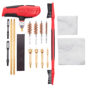 Birchwood Casey Universal Handgun Cleaning Kit Black Red 16 Piece