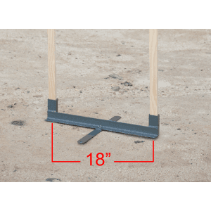 Birchwood Casey 1800MTS Metal Target Stand Gray Metal 18 Wide