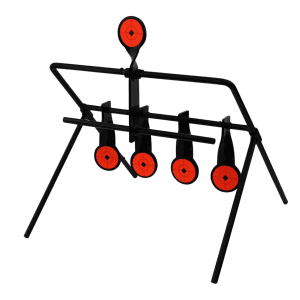 Birchwood Casey Gallery Airgun Target Resetting Black/Orange Steel