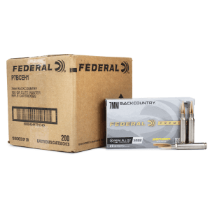 Federal Premium 7mm Backcountry 195 Gr Berger Elite Hunter (Case)